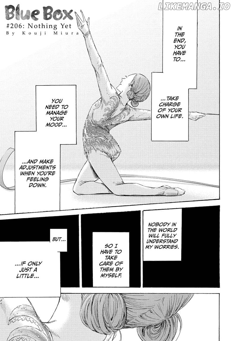 Blue Box, Chapter 206 image 01